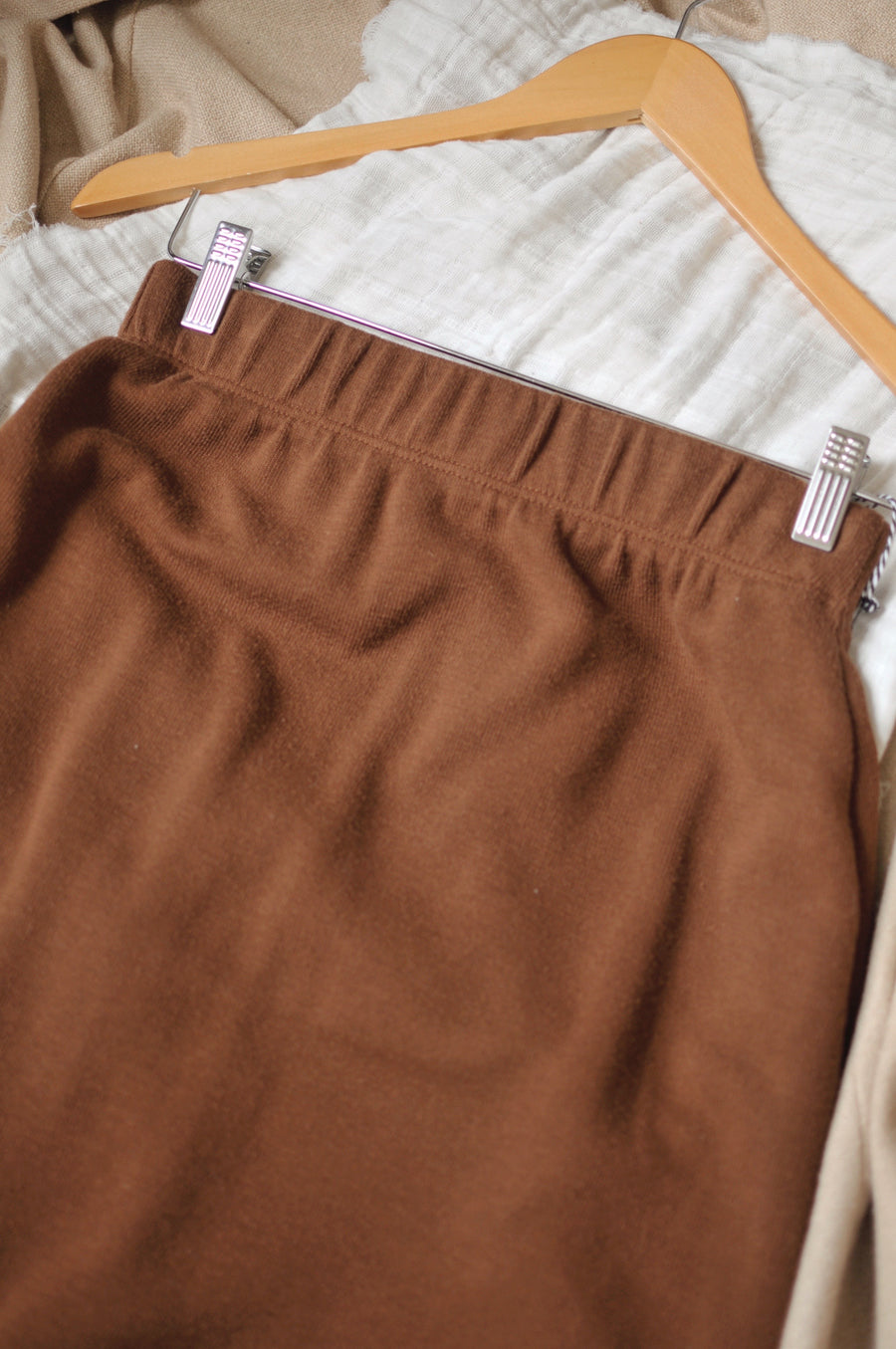 Rust Maxi Skirt