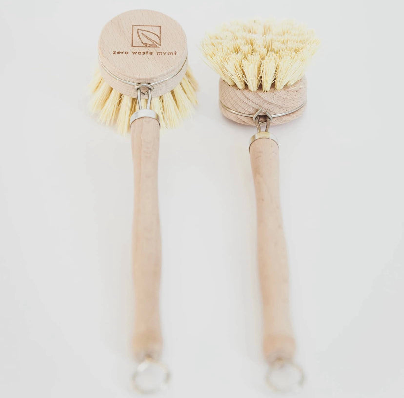 Wooden Dish Brush with Replacement Head
